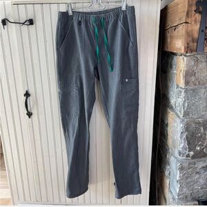 Men’s Figs Scrub Pants Bottoms Uniform Gray Nursing Scrubs Grey Silver